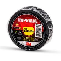 Fita Isolante Anti Chama 10M Preta Imperial