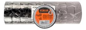 Fita Isolante Anti-chama Preta 10 Mts Foxlux 10 Rolos Fita Isolante Anti-chama Preta 10 Mts Foxlux 10 Rolos