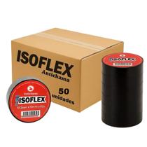 Fita Isolante Antichama 10 Metros Isoflex Laft 16949 0,13mmx19mmx10m Quantidade:30 Fita Isolante Antichama 10 Metros Isoflex Laft 16949 0,13mmx19mmx10m Quantidade:30