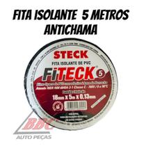 Fita Isolante Antichama - 5 Metros x 18mm Fita Isolante Antichama - 5 Metros x 18mm