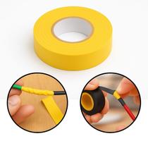 Fita Isolante Antichama Amarela 19mm x 10m Segurança e Resistência para Instalações Elétricas 600V 80C