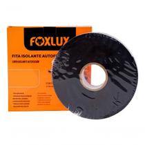 Fita Isolante Auto Fusão Preta 10m Foxlux Fita Isolante Auto Fusão Preta 10m Foxlux