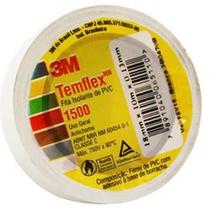 Fita Isolante Branca Temflex 1500 3M 18mmx10m - 199990 Fita Isolante Branca Temflex 1500 3M 18mmx10m - 199990