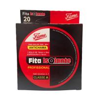 Fita Isolante Classe A (Uso Profissional) 19mm x 20mts x 0,1