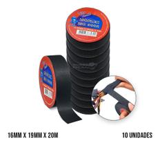 Fita Isolante De Tecido Anti Chama Rl 20 Metros P/ Chicote Fita Isolante De Tecido Anti Chama Rl 20 Metros P/ Chicote