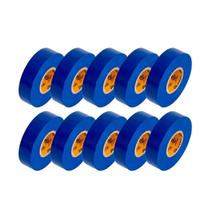 Fita isolante GTSE Blue Waterproof 10 rolos 19mm x 20m Fita isolante GTSE Blue Waterproof 10 rolos 19mm x 20m