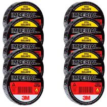 Fita Isolante IMPERIAL 10 Metros Kit Com 10 Unidades HB004236020 3M Fita Isolante IMPERIAL 10 Metros Kit Com 10 Unidades HB004236020 3M