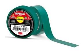 Fita Isolante Imperial 18mm X 10m Cor Verde HB004298061 3M