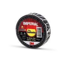 Fita isolante imperial 3m 18mm x 20 metros kit 20 pçs com nf