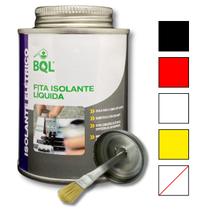 Fita Isolante Líquida 225ml Fio Cabo Elétrico Isola 8000v Cores BQL Aplicador Isolamento Emenda Veda Fita Isolante Líquida 225ml Fio Cabo Elétrico Isola 8000v Cores BQL Aplicador Isolamento Emenda Veda