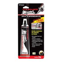 Fita isolante liquida 50gr preta bisn. quimatic Fita isolante liquida 50gr preta bisn. quimatic