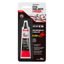 Fita Isolante Líquida Preta 50g Quimatic BP1 Fita Isolante Líquida Preta 50g Quimatic BP1