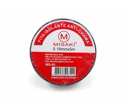 Fita Isolante Misaki 0.18mmx5m Anti-Chama Fita Isolante Misaki 0.18mmx5m Anti-Chama