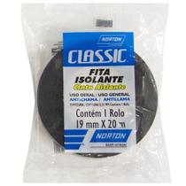 Fita Isolante Norton Classic 19mm x 20m Importada - Embalagem com 24 Unidades