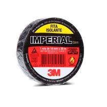 Fita Isolante Preta 18mm Classe C 20mt Imperial 3m