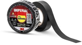FITA ISOLANTE PRETA 3M IMPERIAL 20m X 18mm ANTI CHAMAS