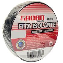 Fita Isolante Preta 5, 10 ou 15 Metros Anti-Chamas quantity:Imperial 5 Metros - 1 Unidade