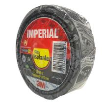 Fita Isolante Preta 5, 10 ou 15 Metros Anti-Chamas quantity:Imperial 5 Metros - 1 Unidade