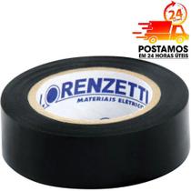 Fita Isolante Preta Lorenzetti Preta 19mm 20mts