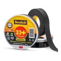 Fita Isolante Profissional Scotch 3M 33+ 19Mm X 20M Fita Isolante Profissional Scotch 3M 33+ 19Mm X 20M