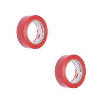 FITA ISOLANTE PVC VERMELHA-0,15mmx19mmx10M-WORKER-kit 2pç FITA ISOLANTE PVC VERMELHA-0,15mmx19mmx10M-WORKER-kit 2pç