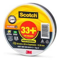 Fita Isolante Scotch 33+ 3M 19mm x 20m