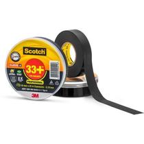 Fita Isolante Scotch 3M 33+ 19mm - 20 Metros - Isolação Elétrica UV 750V