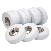 Fita isolante TradeGear branca com tonalidade cinza fosca 10PK
