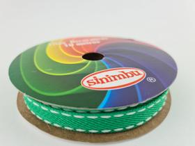 Fita Jeans Sinimbu Cor 03 Verde - 10mm / 10 metros