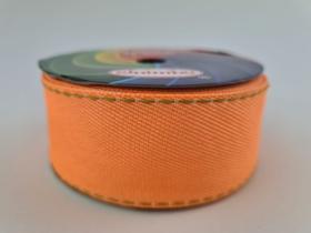 Fita Jeans Sinimbu Laranja Cor13 Neon - 38mm / 10 metros