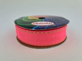 Fita Jeans Sinimbu Rosa Cor11 Neon - 22mm / 10 metros