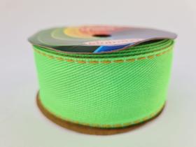 Fita Jeans Sinimbu Verde Cor12 Neon - 38mm / 10 metros