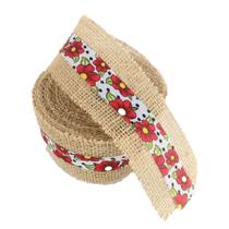 Fita Juta Trama Fec - 60mm x 9,5 m Branco - 1 unidade - - Rizzo Fita Juta Trama Fec - 60mm x 9,5 m Branco - 1 unidade - - Rizzo