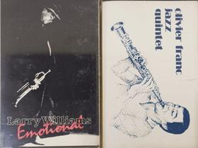 Fita K7 Larry Willians / Oliver Frank Jazz (2 K7 USADAS)