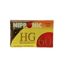 Fita K7 Nipponic Hg 60 Type 1 Normal Position Nova Lacrada