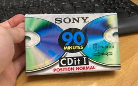 Fita k7 sony 90 minutes - cd it i Fita k7 sony 90 minutes - cd it i