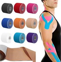 Fita Kinesio Bandagem funcional Elástica Fisioterapia