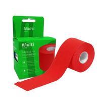 Fita Kinésio Muscle Fix 50 X 5000 Vermelha - Multilaser Fita Kinésio Muscle Fix 50 X 5000 Vermelha - Multilaser