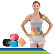 Fita Kinesio Tape Adesiva Pós-Cirúrgica Pós-Treino Dor e Fraqueza Muscular UN - New Form - New Form