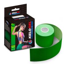 Fita kinésio tape bandagem elás. kelogel premium 5cmx5m 3un