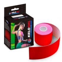 Fita kinésio tape bandagem elás. kelogel premium 5cmx5m 3un