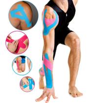 Fita Kinesio Tape Bandagem Elastica Fisioterapia 5 Mt