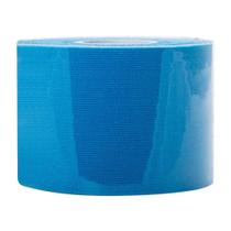 Fita Kinesio Tape Bandagem Funcional Elástica Adesiva Azul