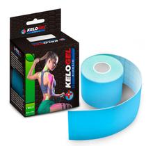 Fita Kinésio Tape Bandagem Kelogel Premium 5Cmx5M 5Un Bege