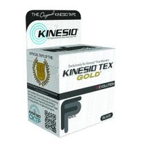 Fita Kinesio Tex Gold FP 5,5 jardas x 2 pol. Preta, 6 rolos