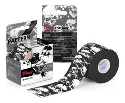 Fita Kinesio Tmax Crostape Camuflada Arco-iris Panda Caveira Fita Kinesio Tmax Crostape Camuflada Arco-iris Panda Caveira