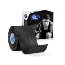 Fita Kinesiológica CureTape Sports Black 5 cm x 4,9 m à prova d'água Fita Kinesiológica CureTape Sports Black 5 cm x 4,9 m à prova d'água