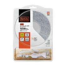 Fita Led 10W/M 5 Metros 127V com Plugue e IP67 6000k
