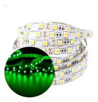 Fita Led 120 Leds/m Verde 6500k 5m 18w/m 12v C/ Fonte 55026