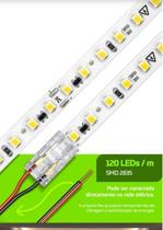 Fita Led 127v Lumanti Direct 12w/m 8mm 4000k Metro